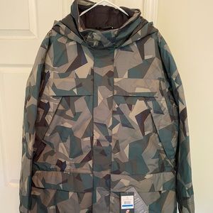 Men’s Spyder Rail Parka XL Camo print insulated